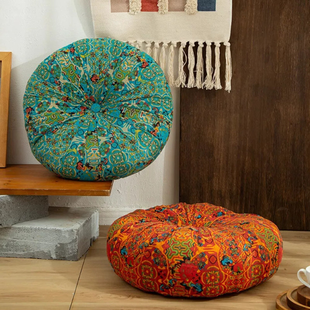 Azara | Moroccan-Style Plush Meditation Pillow