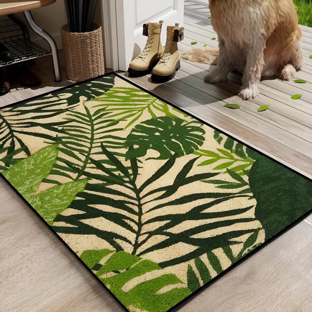 Leafscape Non-Slip Door Mat
