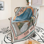 Lunar Tarot Tapestry Throw