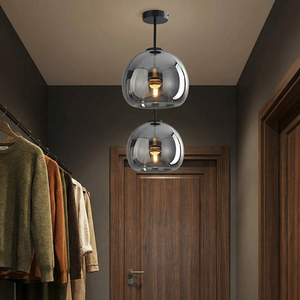 AuroraLume Elegant Modern Flush Mount Ceiling Light Fixture