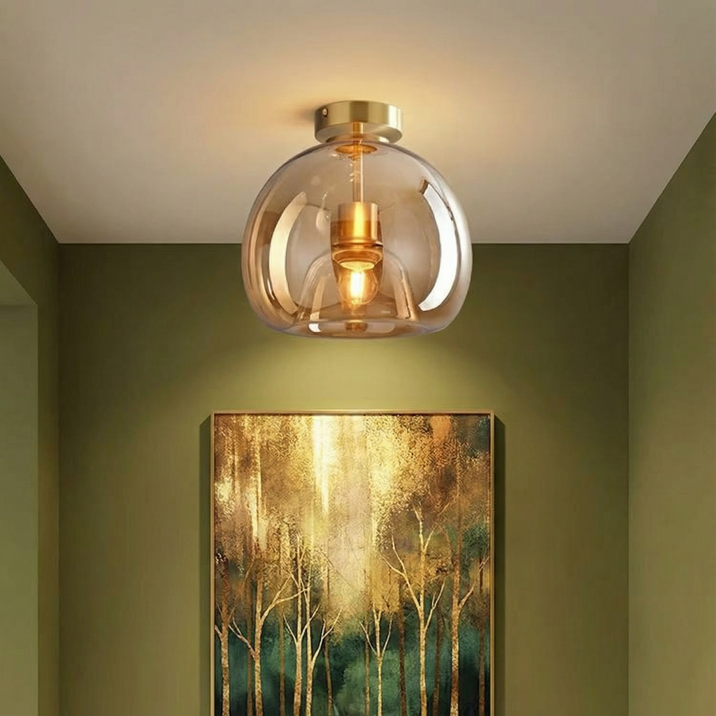AuroraLume Elegant Modern Flush Mount Ceiling Light Fixture