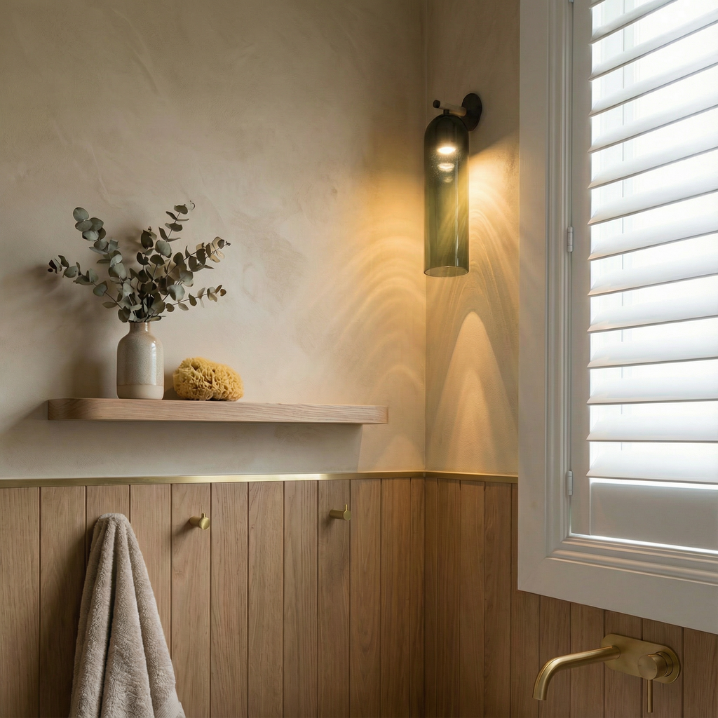 LumaCrest Elegant Classic Cylindrical Wall Sconce Light Fixture