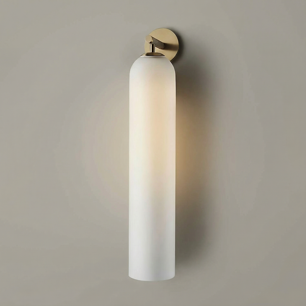 LumaCrest Elegant Classic Cylindrical Wall Sconce Light Fixture