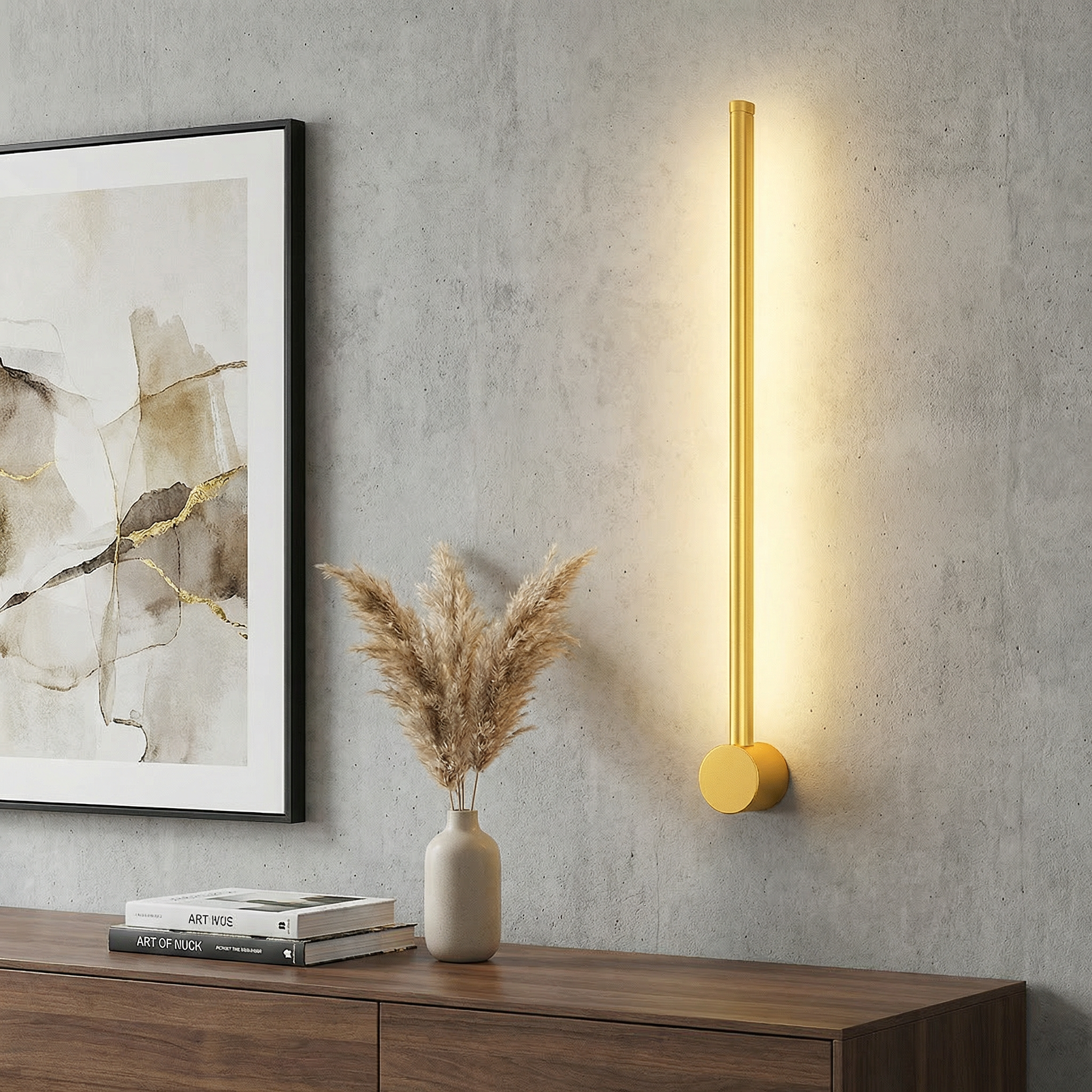 Contemporary Wall Light Minimalist Iron And Acrylic Sconce With LED Bulbs