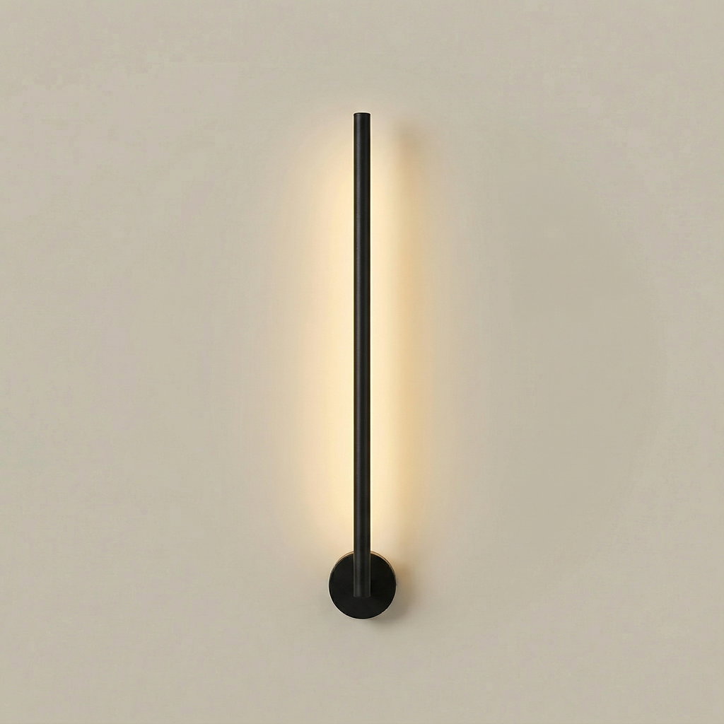 Contemporary Wall Light Minimalist Iron And Acrylic Sconce With LED Bulbs