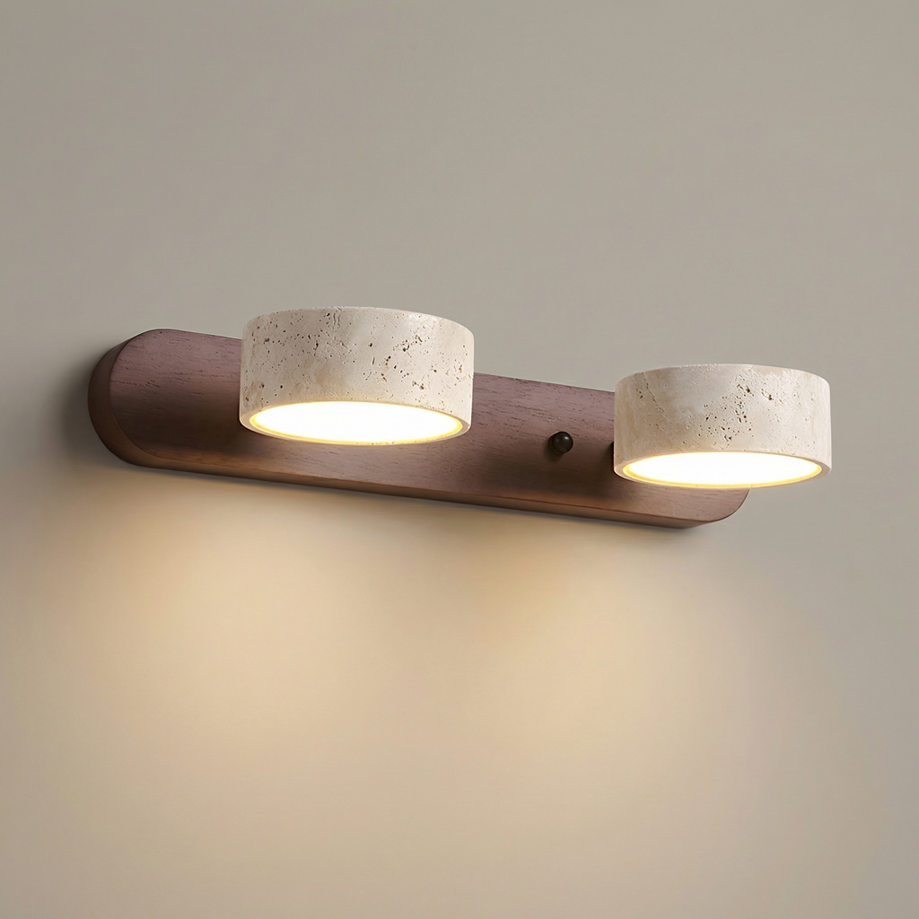 Aura Wall Light Elegant Bathroom Wall Sconce With Integrated LED Home Decor