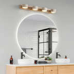Aura Wall Light Elegant Bathroom Wall Sconce With Integrated LED Home Decor